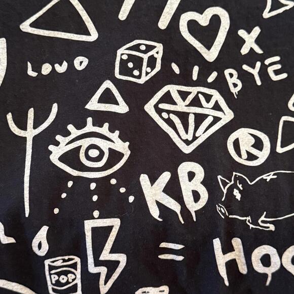 Hoonigan x Trouble Andrew x Ken Block Black Graphic Print T-Shirt XL - Picture 6 of 9